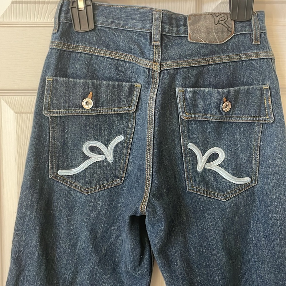 Rocawear denim jeans, 100% cotton, size 16, see photos for measurements - Picture 3 of 13